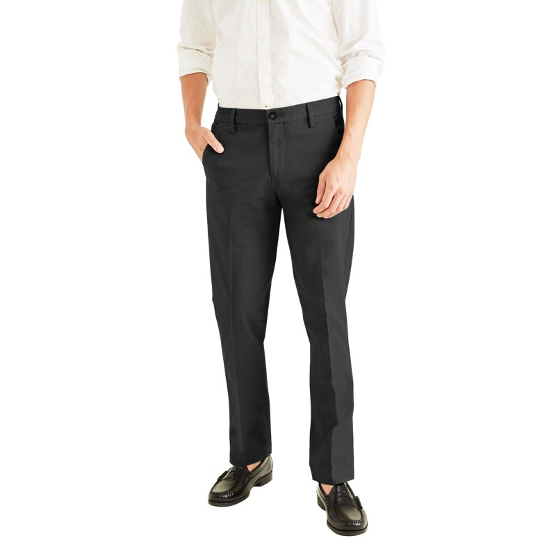 DockersÂ® Men's Workday Khaki Slim Fit with Smart 360 Flexâ„¢, Black, 36W x 29L - Image 2